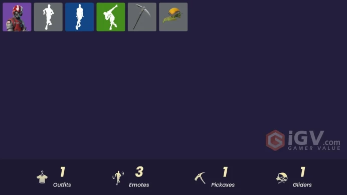 [PSN/XBOX/PC] 1 skins | Wingman | Bogey Bag | Clawz Retro | Step It Up | Gentleman's Dab | Banner Icon