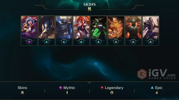 [Code 9762] Level 39 + 8 Skins / EUW / Very Cheap