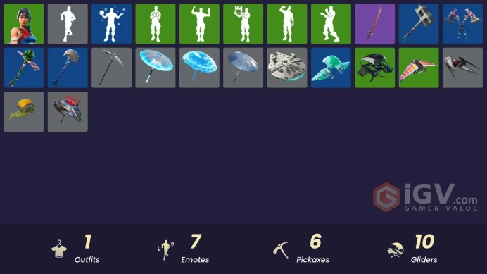 [PSN/XBOX/PC] 1 skins | Star-Spangled Ranger | The Sith | Ancestral Bloom | Back Board | Basecamp Bag | Clawz Retro