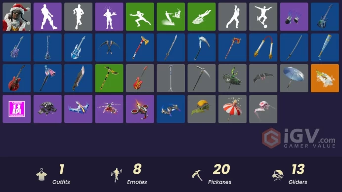 [PSN/XBOX/PC] 1 skins | Santa Dogg | Gwenpool's Katanas | That's Cold Jac! | Snoop's Holladizzle Bass | Nyanja's Catpak | Tomoki & Katana