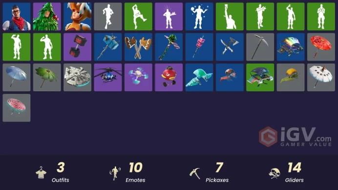 [PSN/XBOX/PC] 3 skins | Prodigy | Lt. Evergreen | Wooly Warrior | Tabulator | The Sith | Stealing Wheel | Mae Jr. | Lil' Black Heart