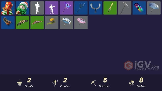 [PSN/XBOX/PC] 2 skins | Winterfest Bushranger | Holiday Boxy | Nemesis Box | Lunarios | Redmask Ranker | Prized Llama | Bedside Nanner