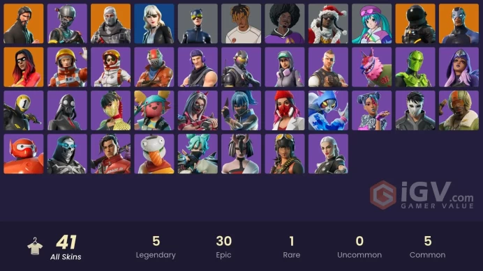 41 SKINS | THE REAPER | TAKE THE L | DARK VOYAGER | ELITE AGENT | MISSION SPECIALIST | ROGUE AGENT | HAVOC | SUB COMMANDER