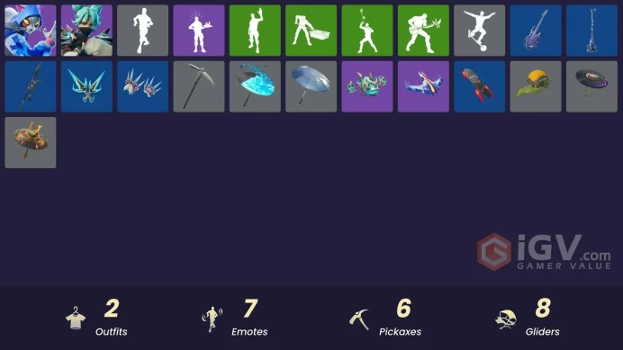 [PSN/XBOX/PC] 2 skins | Jade | Nyanja | Mr. Daruma | Mercurial | Nyanja's Catpak | Ranking Ronin | Flux Silvera | Tri-Ooze Tank | Clawz Retro
