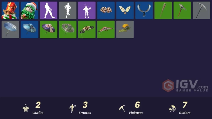 [PSN/XBOX/PC] 2 skins | Holiday Boxy | Winterfest Bushranger | Spectra Protector | Fishstick Janky | Prized Llama | Clawz Retro | Sir Beurre
