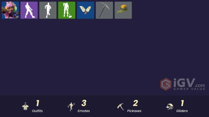[PSN/XBOX/PC] 1 skins | Vivi Chroma | Lunar Hyperjet | Spectra Protector | Redmask Ranker | Scribbles | Clawz Retro | Peely Whip