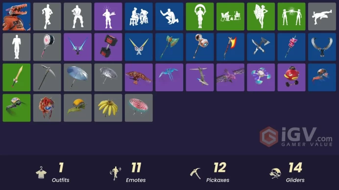 [PSN/XBOX/PC] 1 skins | Haxsaur | Lectro Guard Pack | Lunar Hyperjet | Wraith Wings | Silent Slicer | Lunarios | NorthQuester Deluxe