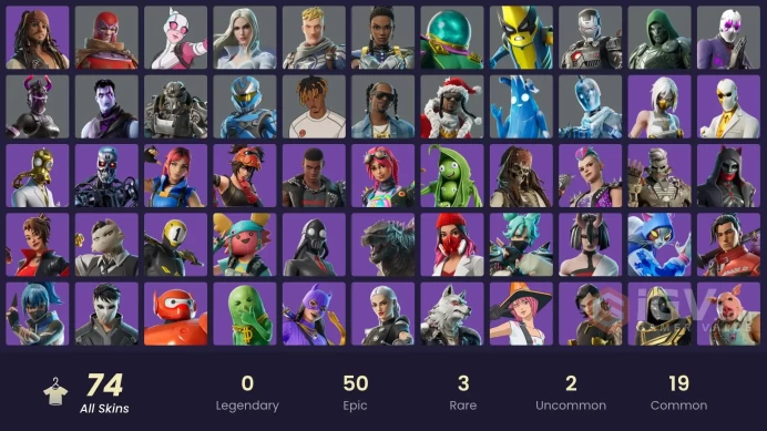[PSN/PC/Xbox] 74 skins | Dark Wild Card | Dark Red Knight | Dark Jonesy | Shuri | War Machine | Peelverine | Doom | Gwenpool | Emma Frost | 0 VB