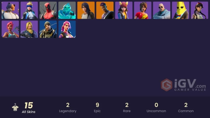 [PSN/PC/Xbox] 15 skins | Neo Versa | Meowscles | Gear Specialist Maya | Fade | Rippley vs Sludge | Deadpool | Skye | Jules | Brutus | 350 VB