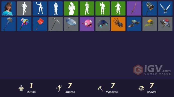 [PSN/XBOX/PC] 1 skins | Blizzabelle | Brain Freeze | Fishstick Janky | Bobo | The Bestiary Chest | Ancestral Bloom | 8-Ball Janky