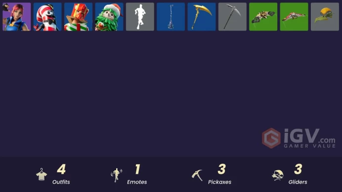 [PSN/XBOX/PC] 4 skins | Explorer Emilie | Holiday Boxy | Mr. Dappermint | Winterfest Bushranger | Greebles | Mercurial | Glorious Giftblade