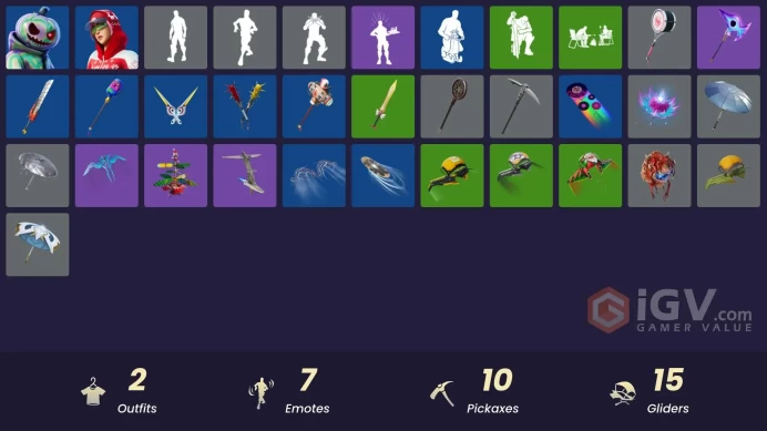 [PSN/XBOX/PC] 2 skins | Arctic Adeline | Chrome Punk | Nemesis Box | Lectro Guard Pack | Lunar Hyperjet | Back Board | Twin Crossfire