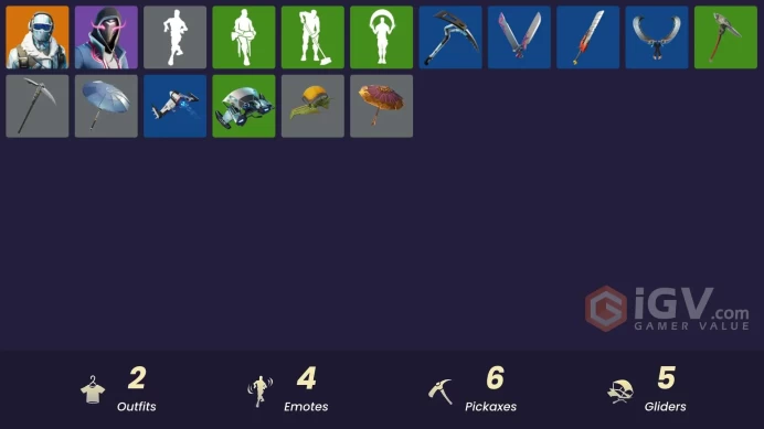 [PSN/PC/Xbox] 2 skins | Frostbite | Xander | Freezing Point | Fishstick Janky | Twin Crossfire | Ancestral Bloom | Oasis Wind | 0 VB
