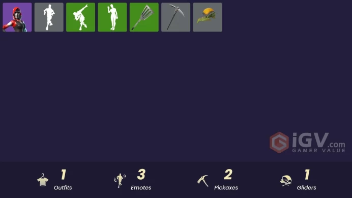 [PSN/XBOX/PC] 1 skins | The Ace | Fabled Cape | Uplink | Swag Bag | Clawz Retro | Patty Whacker | Regal Wave | Gentleman's Dab