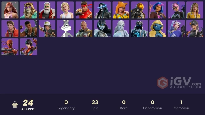 | 24 SKINS | 3600 VBUCKS | FULL ACCESS | EMAIL CHANGEABLE  | CHEAP PRICE + MORE VBUCKS
