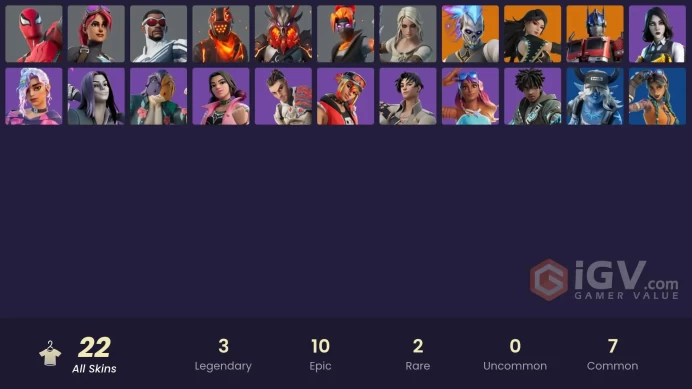13680[PC/PSN/XBOX]Era|Optimus Prime|Renzo the Destroyer|Captain America - Sam Wilson (MCU)|Spider-Man Zero|BriteStar|Roast Lord