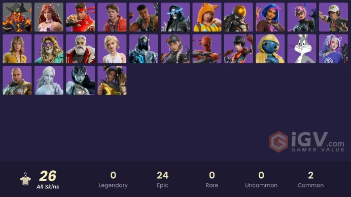 | 26 SKINS | 3600 VBUCKS | FULL ACCESS | EMAIL CHANGEABLE | INSTANT DELIVERY | CHEAP PRICE + MORE VBUCKS