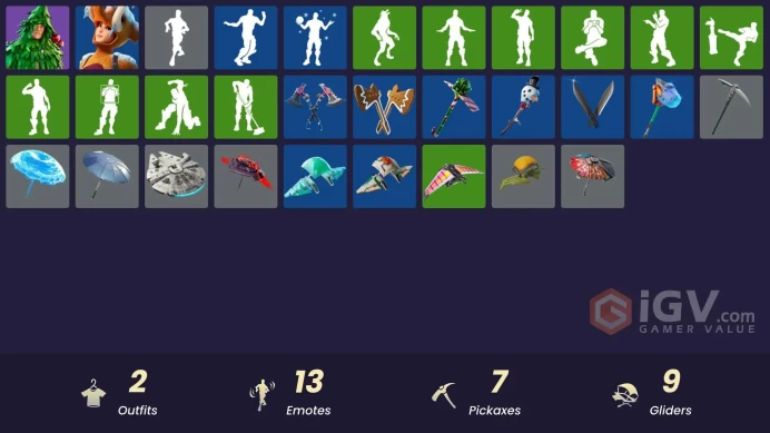 [PSN/XBOX/PC] 2 skins | Lt. Evergreen | Wooly Warrior | Infinite Bloom | The Sith | Fishstick Janky | Beachcomber | Deep Dive | 2020 Kickflip