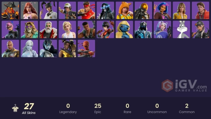 | 27 SKINS | 3600 VBUCKS | FULL ACCESS | EMAIL CHANGEABLE | INSTANT DELIVERY  | CHEAP PRICE + MORE VBUCKS
