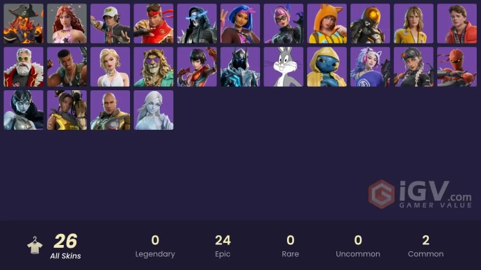 | 26 SKINS | 3600 VBUCKS | FULL ACCESS | EMAIL CHANGEABLE | INSTANT DELIVERY  | CHEAP PRICE + MORE VBUCKS