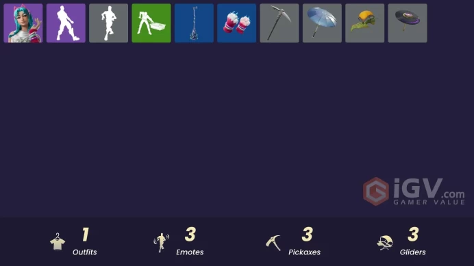 [PSN/XBOX/PC] 1 skins | Katalina | Mercurial | Katalina's Kit Bag | Tri-Ooze Tank | Kat Claws | Mercurial | Boogie Down | The Break Shot