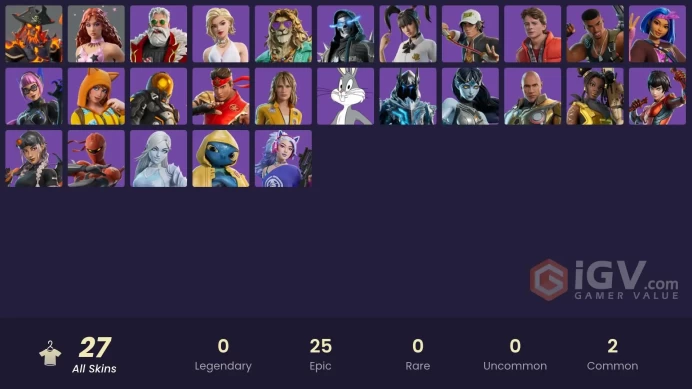 | 27 SKINS | 3600 VBUCKS | FULL ACCESS | EMAIL CHANGEABLE | INSTANT DELIVERY  | CHEAP PRICE + MORE VBUCKS