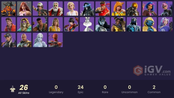 | 26 SKINS | 3600  VBUCKS | FULL ACCESS | EMAIL CHANGEABLE | INSTANT DELIVERY | CHEAP PRICE + MORE VBUCKS