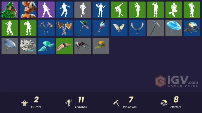 [PSN/XBOX/PC] 2 skins | Lt. Evergreen | Wooly Warrior | Spectra Protector | Arroyo Pack | The Sith | Snow Crystal | 2020 Kickflip | Re-gifter