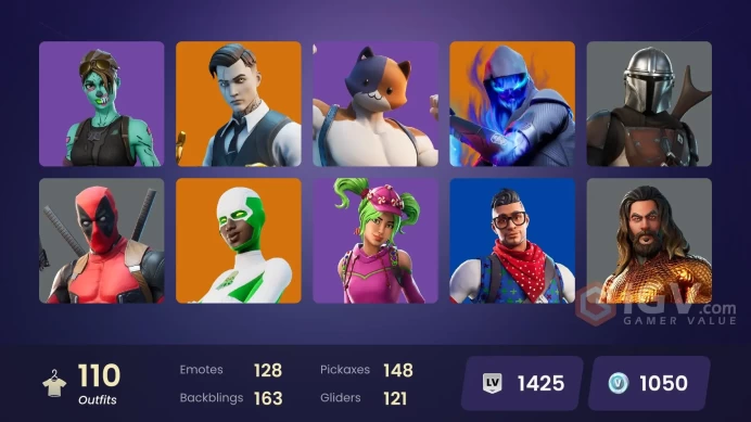 110 skins | Candy Axe | Ride The Pony | Blue Team Leader | Gold Midas | Sultura | Prodigy | Subzero Cryptic | Trilogy | Fixer | Point Patroller