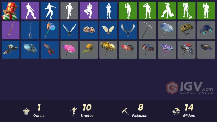 [PSN/XBOX/PC] 1 skins | Holiday Boxy | Spectra Protector | Arroyo Pack | Lunar Hyperjet | Turbo Ball! | Fishstick Janky | Beachcomber
