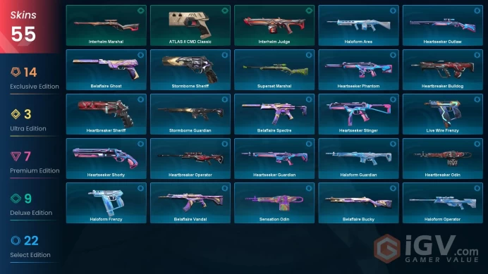 42 EU/TR Market&Plat MMR &Champions 2025 Sett-Onimaru Kunitsuna-ORA Knife-Gaia's Fury-Ion/Prelude/Evori/Valiant Vandal-Kuronami Sheriff