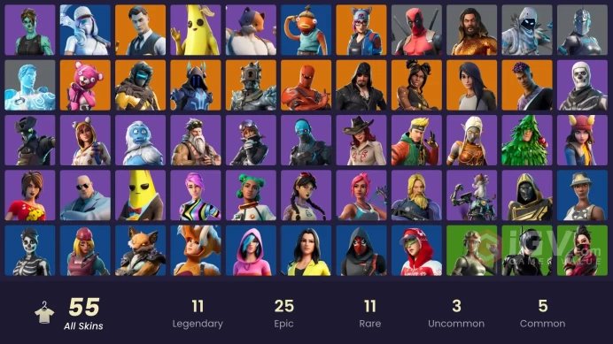 [PC/PSN/XBOX] FA 55 SKINS | SKULL TROOPER | GHOUL TROOPER | PEELY | AGENT PEELY | HOT MARAT | POINT IT OUT | GOLD MIDAS | GOLD | STAGE 8 |