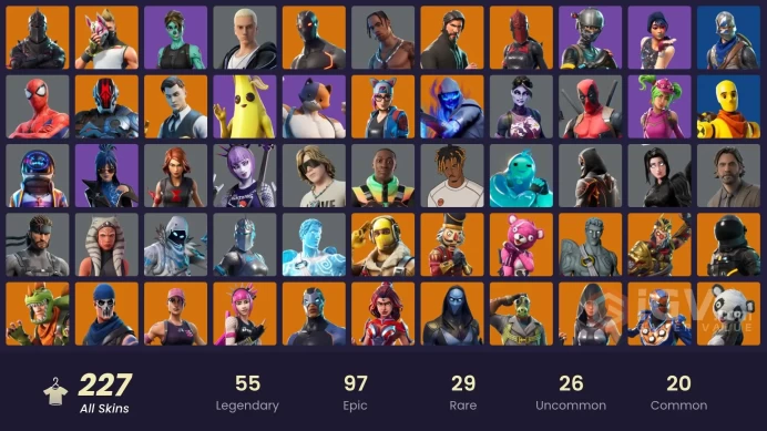 FA - [PC/PSN/XBOX] 227 skins | OG STW | Black Knight | Travis Scott | Fresh | Sparkle Specialist | The Reaper | Blue Squire | Take The L | Elite