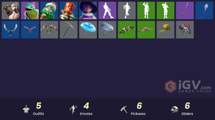 A042[PC/PSN/XBOX]Psycho Bandit|Lizzik|Reverie|Winterfest Bushranger|Holiday Boxy|Ancestral Bloom|Lizzik's Hackpack|Dreamzy Handbag