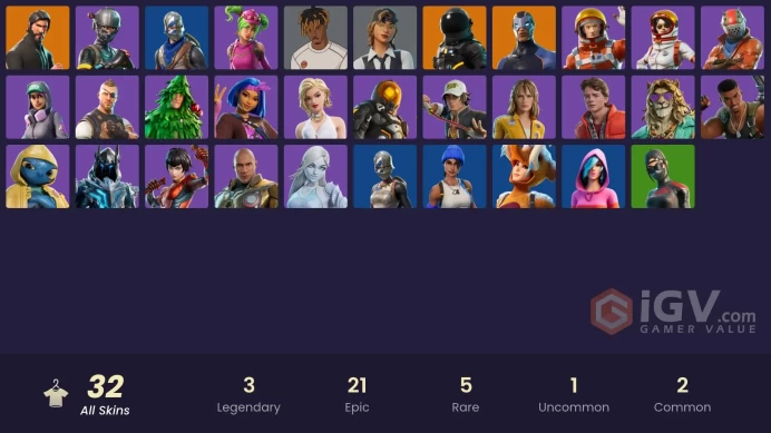 FA | 28 skins | The Reaper | Blue Squire | Royale Knight | Elite Agent | Blue Team Leader | Dark Voyager | Carbide | Sparx | Slayer Juice WRLD