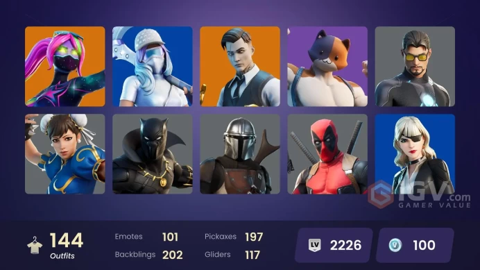FA | 140 skins | Sultura | Fashion Banshee | Fixer | Point Patroller | Shady Doggo | Kata Captain | Jill Valentine | Gear Specalist Maya | Midas