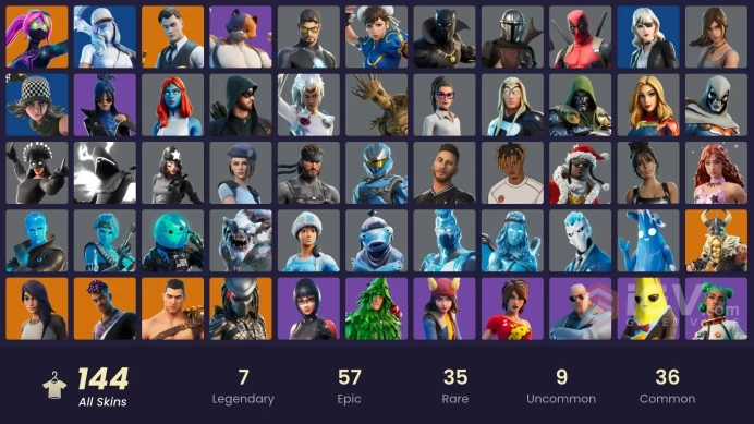 FA | 140 skins | Sultura | Fashion Banshee | Fixer | Point Patroller | Shady Doggo | Kata Captain | Jill Valentine | Gear Specalist Maya | Midas
