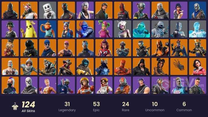 FA | 124 skins | Black Knight | Merry Mint Axe | OG STW | Sparkle Specialist | The Reaper | Blue Squire | Royale Knight | Elite Agent