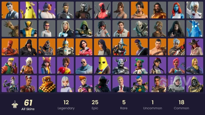 13772[PC/PSN/XBOX]Gold Brutus|Gold Midas|Gold TNTina|Gold Meowscles|Eternal Knight|Blackheart|Fade|Ronin|Hybrid|Menace|Rox