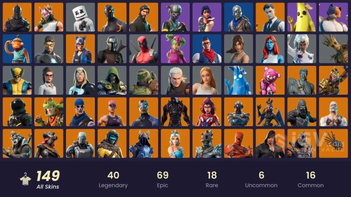 [PC/PSN/XBOX] 148 skins | OG STW | Black Knight | Sparkle Specialist | The Reaper | Blue Squire | Royale Knight | Elite Agent | Blue Team Leader