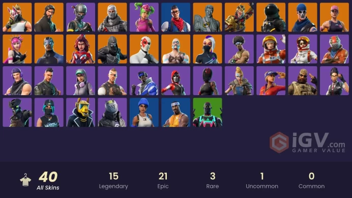 [PC/PSN/XBOX] 40 skins | OG STW | The Reaper | Elite Agent | Blue Team Leader | Havoc | Blue Striker | Sub Commander | Valor | Love Ranger | Ca