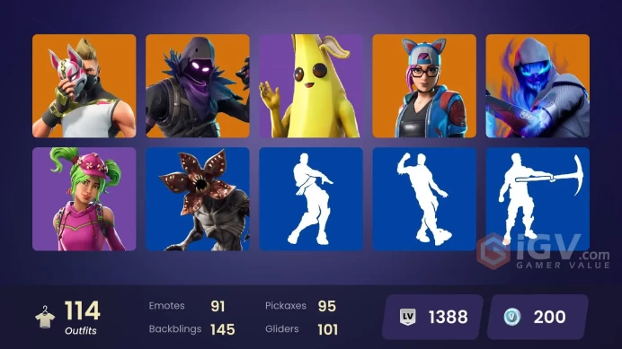 [PC/PSN/XBOX] 114 skins | Super Deluxe STW | Master Chief (Matte Black) |Rogue Agent | Take The Elf | Hot Marat |Point It Out |Orange Justice|