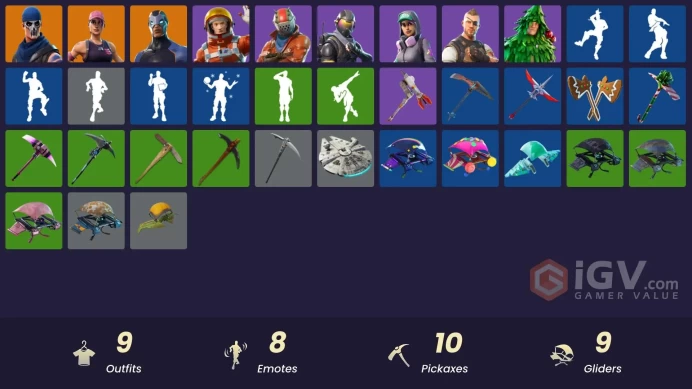 [PC/PSN/XBOX] 9 skins | Super Deluxe STW | Take the L| Orange Justice | Rose Team Leader  | 2500 VB