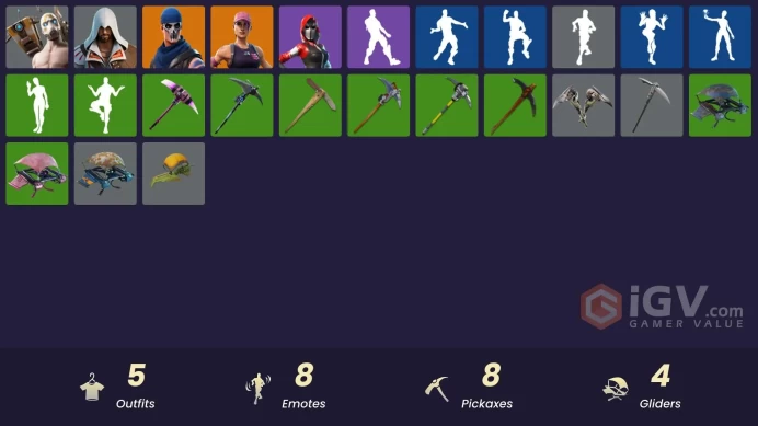 [PC/PSN/XBOX] 5 skins |Deluxe STW | Psycho Bandit |Hot Marat | Rose Team Leader | Ol' Woody | Tech Axe | 1100 VB