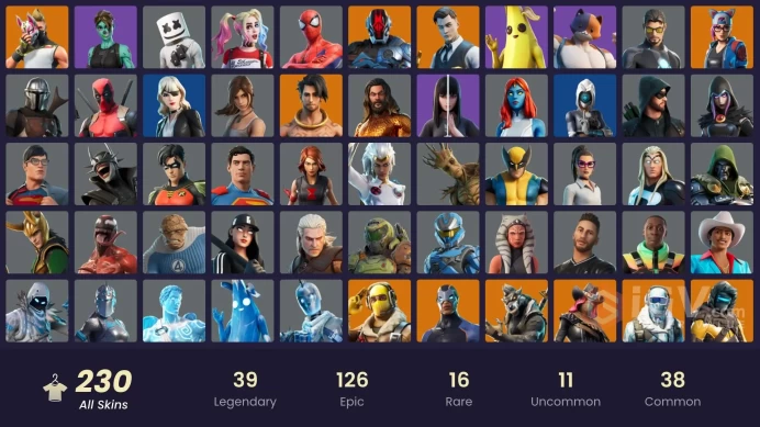 [PC/PSN/XBOX] FA 231 SKINS | GHOUL TROOPER | LARA CROFT | BLACK WIDOW OUTFIT | PEELY | AGENT PEELY | MARSHMELLO | LEVIATHAN AXE |