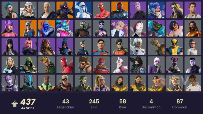 [PC/PSN/XBOX] 431 skins | Limited STW | Master Chief (Matte Black) | Leviathan Axe | Arcane Jinx | Verve | Point It Out | Deadfire | 600 VB
