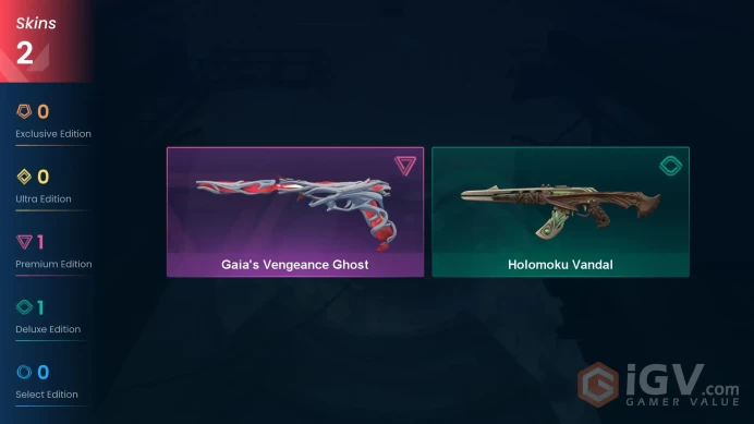 EU Level 13 2 Skins 7 Agents Gaia's Vengeance Ghost Gaia's Vengeance Ghost Gaia's Vengeance Ghost