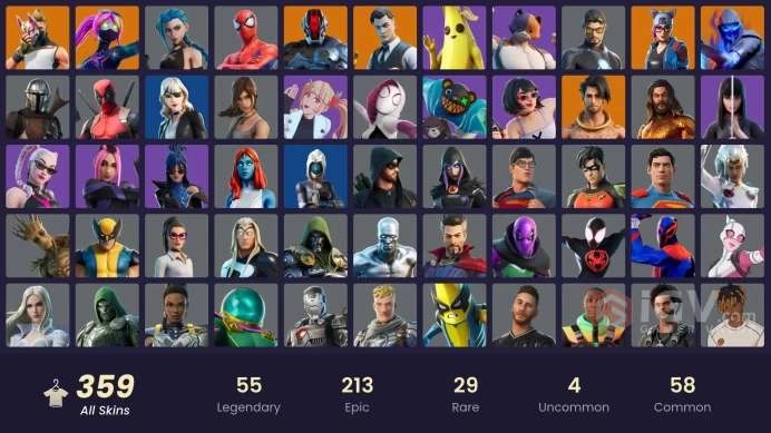 [ALL PLATFORMS]-356 Skin-397 Pickaxes-309 Emotes-FULL ACCESS-