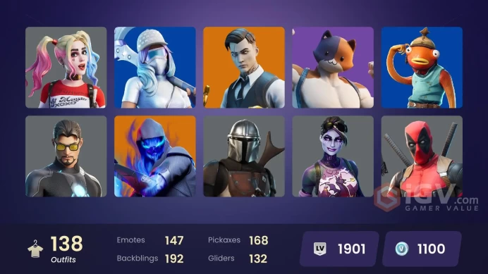 [ALL PLATFORMS]-STUCK EMOTE OG-138 Skins-168 Pickaxes-147 Emotes-FULL ACCESS-