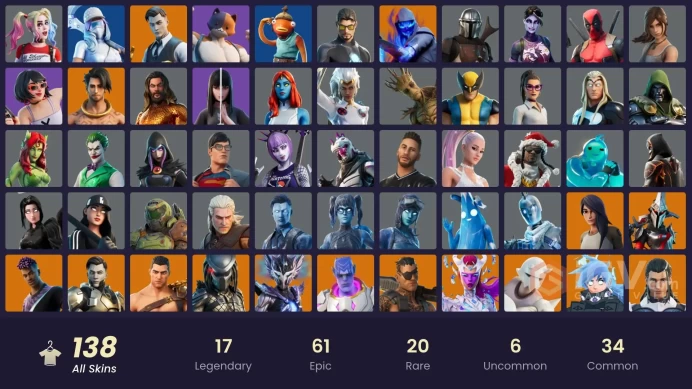 [ALL PLATFORMS]-STUCK EMOTE OG-138 Skins-168 Pickaxes-147 Emotes-FULL ACCESS-